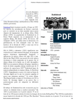 Radiohead - Wikipedia, La Enciclopedia Libre