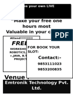 Make Your Free Two Hours Most1