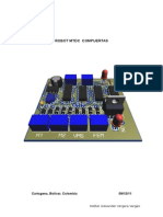 Manual de Robot Con Compuertas Logicas