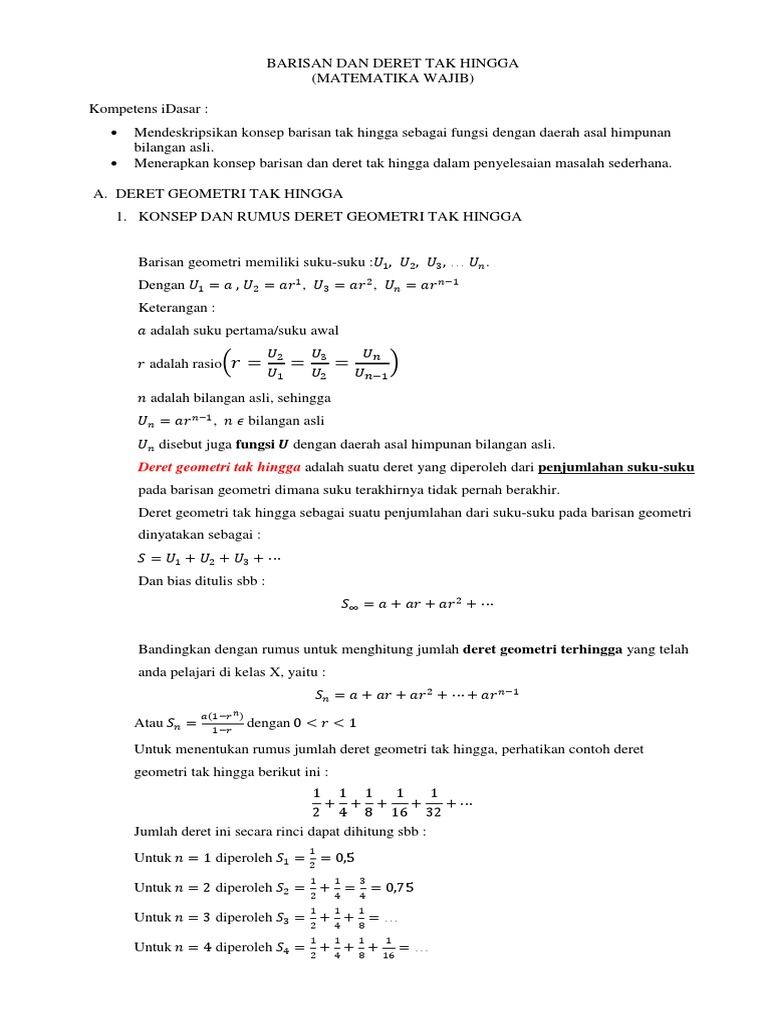13+ Contoh soal barisan dan deret geometri kls 11 ideas in 2021 