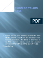 CHAP 9-The Inversion of Triads