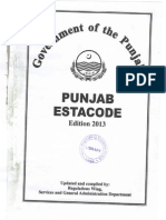 Punjab Estacode 2013 Chapter 1