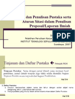 5 Penulisan Pustaka Dan Aturan Sitasi