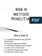 Download BAB III Skripsi Manajemen Pemasaran The Presentation by Dimas Aris Shera SN28891266 doc pdf