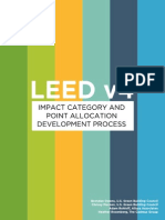 LEED v4 Impact Category and Point Allocation Process_Overview_0