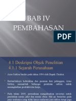 BAB IV Skripsi Manajemen Pemasaran: The Presentation.