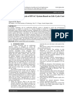 Comparative Analysis of HVAC System Based On Life Cycle Cost Analysis