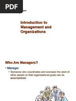 1.introduction To Management and Organisation