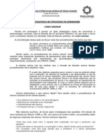 Ação Pedagógica No Processo de Ensinagem