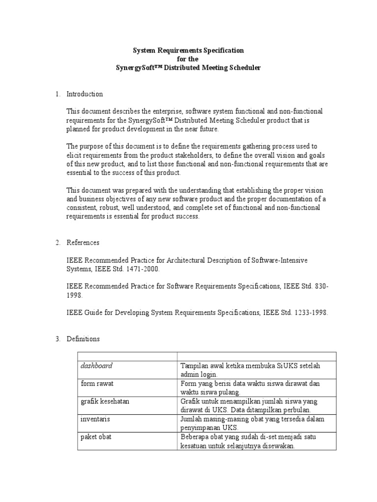 Template System Specification | PDF | Information Technology | Computing