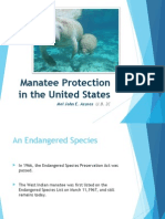 Manatee Protection in The United States