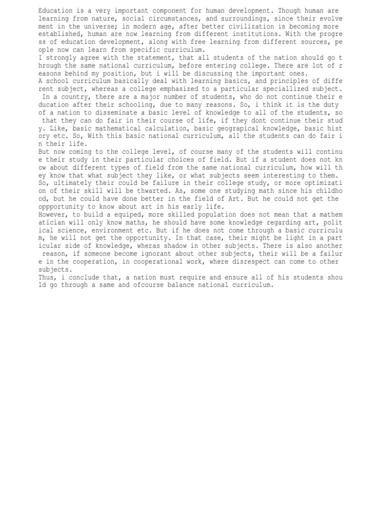 General knowledge essay image