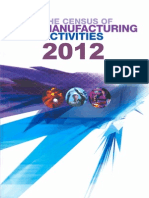 Report on the Census of Manufacturing Activities 2012