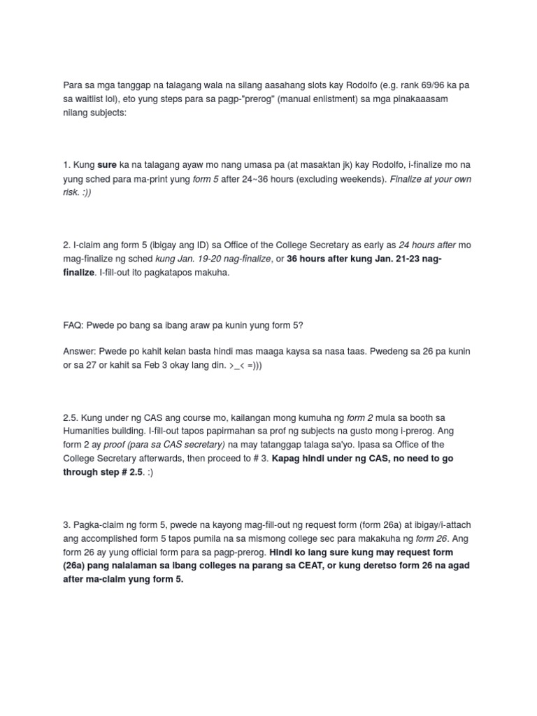 How To Prerog | PDF