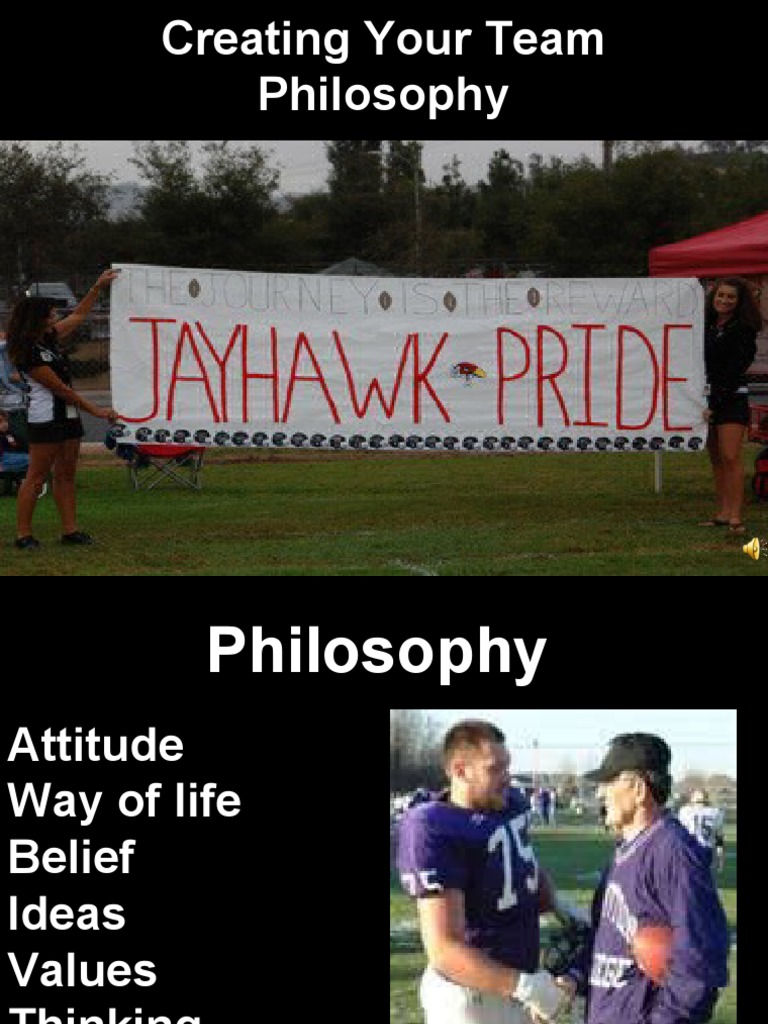 Creating Your Team Philosophy PDF American Football