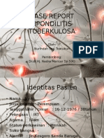 Case Report Spondilosis TB