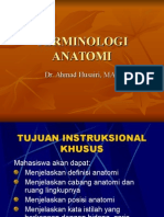 Terminologi Anatomi Dr. Husairi