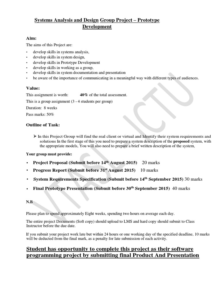 System Analysis and Design | PDF