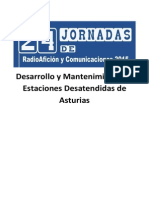 Mantenimiento de Estaciones Desatendidas de Radio en Asturias