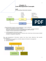 Chapter 2 Basic Cost Management Concepts