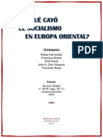 Por Que Cayo El Socialismo en Europa Oriental 38p