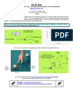 The 30° Rule: by Dr. Dave, From The Book: "The Illustrated Principles of Pool and Billiards"