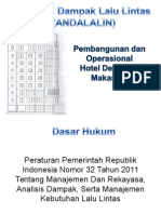 Seminar Andalalin - Hotel Denpasar Makassar