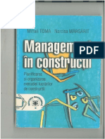 Management in Constructii - Toma - Margarit