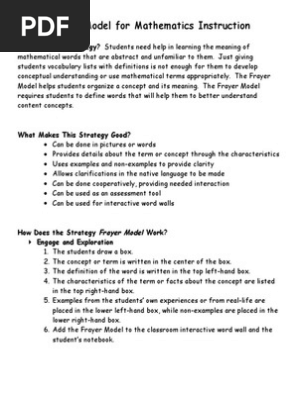 Frayer Model Strategy.docx