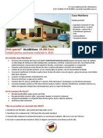 Oferta Casa Marilena 2015