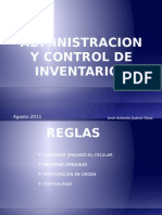 Administracion y Control de Inventarios