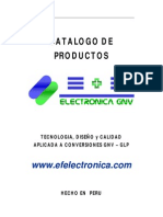 Catalogo Produstos Electronica GNV