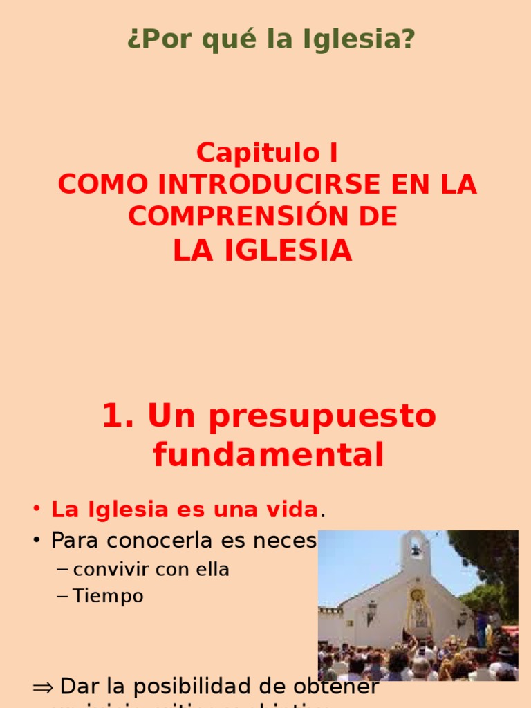 Por Qué La Iglesia Cap 1,2 | PDF | Jesús | La resurrección de Jesús