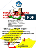 Proses Perhitungan & Pengajuan AK Guru