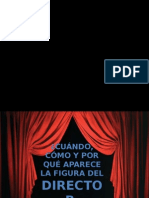 Fundamentos Generales de La Dirección Teatral