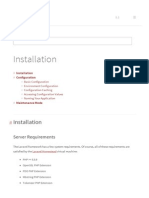 Installation - Laravel - The PHP Framework For Web Artisans