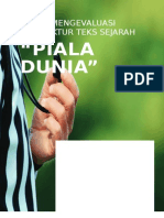 Teks Sejarah Piala Dunia