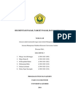 Segmentasi Pasar Targeting Dan Positioni