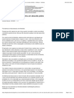 Chora Por Mandela, Mas Acha Um Absurdo Pobre Querer Os Mesmos Direitos - Cotidiano - Cotidiano