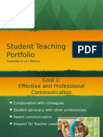 Student Teaching Portfolio