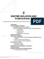 aislamiento y purificación de enzimas