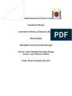 Mis Conclusiones Acerca de La Musicoterapia