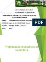 Propiedades Mecanicas de La Madera