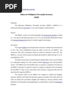 Download Minnesota multiphasic personality inventory by Dadan Sukandar SN2890384 doc pdf