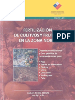 Fertilidad Frutales Zona Norte