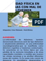 Actividad Física en Personas Con Mal de Alzheimer