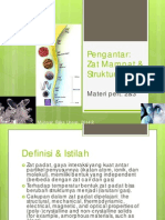 1 - Pengantar - Zat Mampat & Struktur Kristal PDF