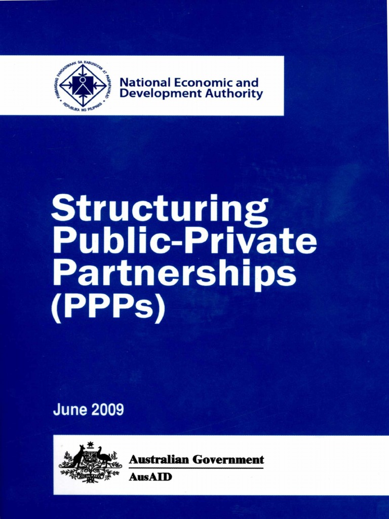 Structuring Public Private Partnerships PPPs Handbook PDF | PDF ...