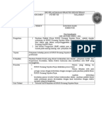 SPO PELAKSANAAN PRAKTIK KEDOKTERAN