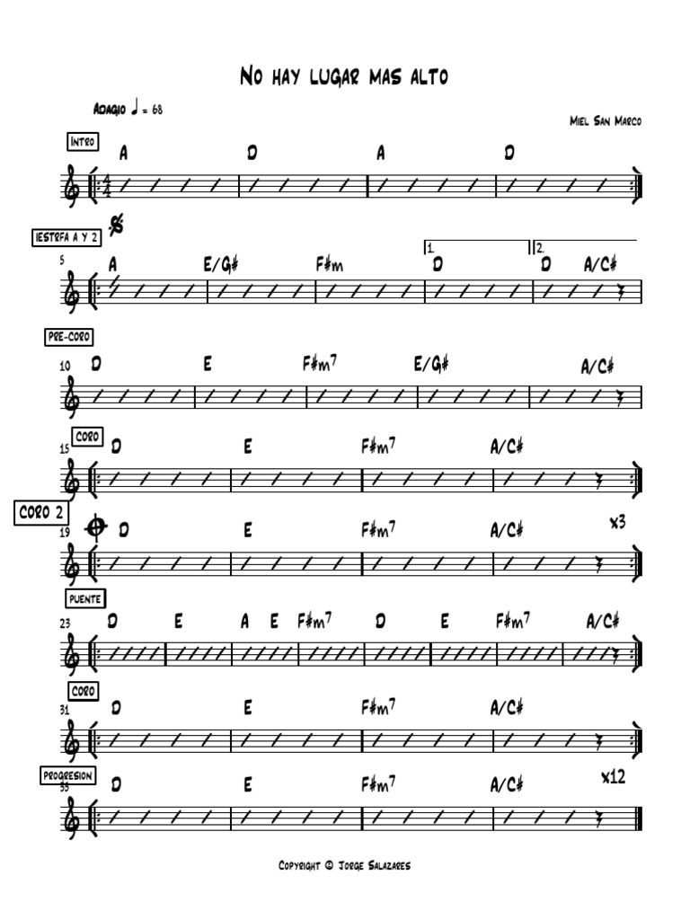 No Hay Lugar Mas Alto